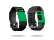 Skin Decal Wrap for Fitbit Charge HR cover sticker skins Solid Green
