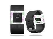Skin Decal Wrap for Fitbit Surge sticker Watercolor Flowers