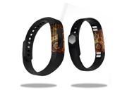 Skin Decal Wrap for Fitbit Alta sticker Wooden Floral