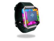 Skin Decal Wrap for Fitbit Blaze cover sticker skins Colorful Flowers