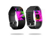 Skin Decal Wrap for Fitbit Charge HR cover sticker skins Colorful Flowers
