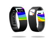 Skin Decal Wrap for Fitbit Charge cover sticker skins Rainbow Flood