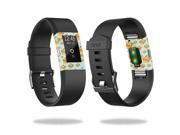 Skin Decal Wrap for Fitbit Charge 2 stickers Orange You Glad