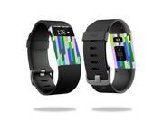 Skin Decal Wrap for Fitbit Charge HR sticker Fruit Stripes