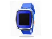 Skin Decal Wrap for VTech Kidizoom Smartwatch DX sticker Blue Carbon Fiber