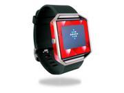 Skin Decal Wrap for Fitbit Blaze cover sticker skins Red Upholstery
