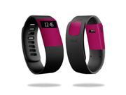 Skin Decal Wrap for Fitbit Charge sticker Pink Carbon Fiber