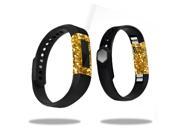 Skin Decal Wrap for Fitbit Alta sticker Gold Chips
