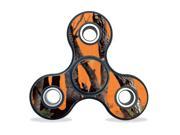 MightySkins Vinyl Decal Skin For Fydget Spinner – Orange Camo / Protective Sticker Wrap For Three-Bladed Fidget toy / Easy To Apply Cover / Low Grip Adhesive Re