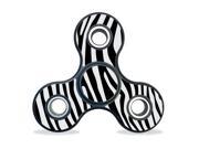 MightySkins Vinyl Decal Skin For Fydget Spinner – Black Zebra / Protective Sticker Wrap For Three-Bladed Fidget toy / Easy To Apply Cover / Low Grip Adhesive Re