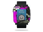 Skin Decal Wrap for Pebble Time Smart Watch cover sticker 3D Skin Decal Wrap for Pebble Time Smart Watch cover sticker 3D