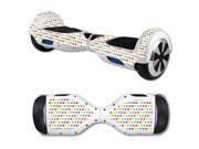 Skin Decal Wrap for Hover Board Balance Balancing Scooter Candy Dots Skin Decal Wrap for Hover Board Balance Balancing Scooter Candy Dots