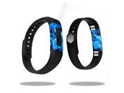 Skin Decal Wrap for Fitbit Alta sticker Blue Flames