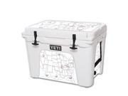 Skin Decal Wrap for YETI Tundra 50 qt Cooler sticker cover Traveler Skin Decal Wrap for YETI Tundra 50 qt Cooler sticker cover Traveler