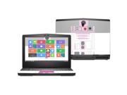Skin Decal Wrap for Alienware 15 (2016) Pink Cyber Bot Skin Decal Wrap for Alienware 15 (2016) Pink Cyber Bot