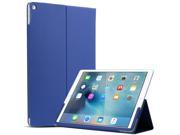 ULAK Apple iPad Pro 12.9 in.Tablet Case Stand Designer Slim Folio Cover Premium PU Leather Case with Auto Wake Sleep Feature Dark Blue