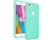 ULAK TPU Wrap Up Touch Flip Case for Apple iPhone 6S 6 4.7 Inch Mint Green