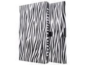 ULAK Slim Fit PU Leather Standing Protective Cover for Kindle Fire HD 8.9 Inch 2012 with Auto Sleep Wake Feature Black Zebra