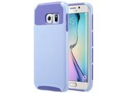 ULAK Galaxy S6 Edge Case 2 in 1 Hybrid Dual Layer Protective Case Cover for Samsung Galaxy S6 Edge Purple Lilac