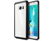 Galaxy Note 5 Case ULAK [Clear Slim] Shock Absorption Transparent Hard Back Panel Case TPU Bumper Cover for Samsung Galaxy Note 5 Clear Black