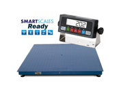 Prime 5000lb 1lb 4 x4 Floor Scale and Indicator Package
