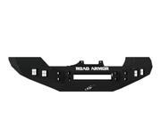 Road Armor 512R0B Front Stealth Bumper; w Winch Mount; For Use w Square Lights; Satin Black;