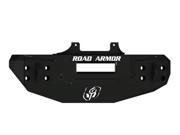 Road Armor 509R0B Front Stealth Bumper; w Winch Mount; For Use w Square Lights; Stubby; Satin Black;