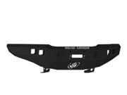 Road Armor 370R0B Front Stealth Bumper; w Winch Mount; For Use w Square Lights; Satin Black;