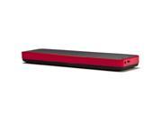 Soundmatters foxL DASH7 Ultra flat Portable Bluetooth Powered Speaker Red