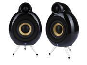 Podspeakers MicroPod Bluetooth Black Wireless Active Speakers Pair