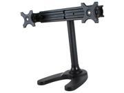 LCD 6420 Dual LCD Monitor Stand Mount Black