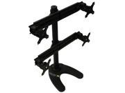 Quad LCD Monitor Desk Free Standing Mount for Four LCD Screens up to 26