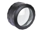 5 7x Zoom Glass Magnifier LED Touch Light w Cleaning Cloth Case Black