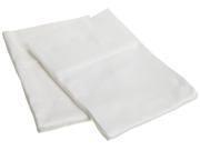 Impressions 400 Thread Count Pillowcases Premium Long Staple Cotton King White