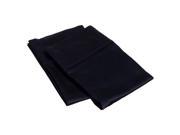 Impressions 400 Thread Count Pillowcases Premium Long Staple Cotton King Navy Blue