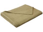 Impressions Full Queen Metro Soft Cotton Throw Blanket Comfy For All Season Sage