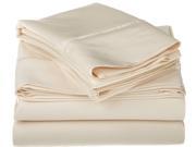 Impressions 1200 Thread Count Sheet Set Premium Long Staple Cotton King Ivory
