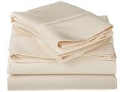 Impressions 1200 Thread Count Sheet Set Premium Long Staple Cotton Cal King Ivory