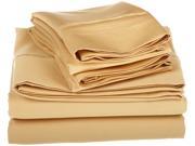 Impressions 1200 Thread Count Sheet Set Premium Long Staple Cotton Cal King Gold