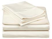 Impressions 530 Thread Count Sheet Set Premium Long Staple Cotton Queen Ivory