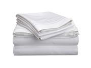 Impressions 800 Thread Count Sheet Set Premium Long Staple Cotton Cal King White