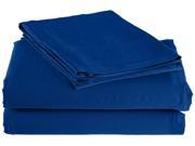 Impressions Ultra Soft 300 Thread Count Sheet Set Rayon From Bamboo King Smoke Blue