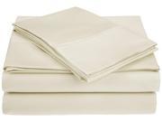 Impressions 450 Thread Count Sheet Set 100% Premium Combed Cotton King Ivory