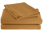Impressions Ultra Soft 300 Thread Count Sheet Set Rayon From Bamboo Cal King Gold