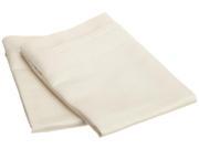 Impressions 200 Thread Count Pillowcases Set Cotton Blend King Ivory