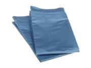 Impressions 1000 Thread Count Pillowcases Premium Long Staple Cotton Standard Medium Blue