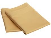 Impressions 1000 Thread Count Pillowcases Premium Long Staple Cotton King Gold