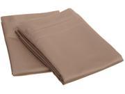 Impressions 1000 Thread Count Pillowcases Premium Long Staple Cotton King Taupe