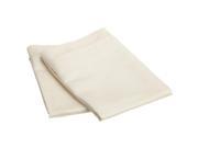 Impressions 1000 Thread Count Pillowcases Premium Long Staple Cotton Standard Ivory