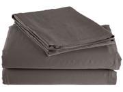Impressions Ultra Soft 300 Thread Count Sheet Set Rayon From Bamboo Full Grey